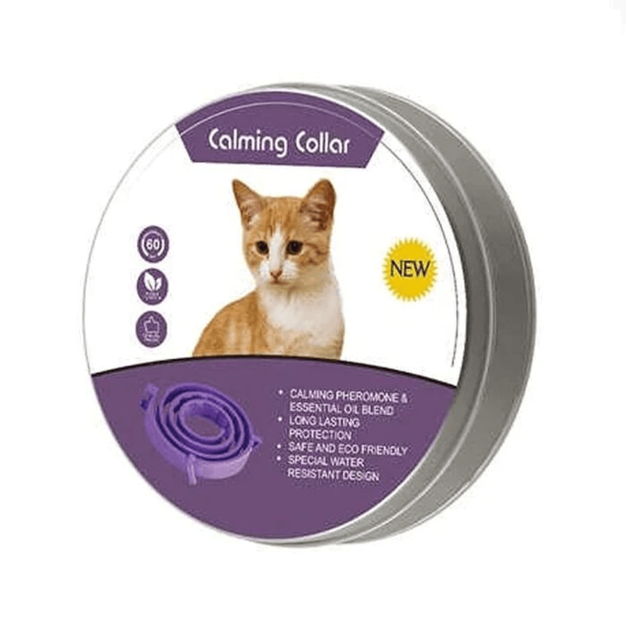 Ejemplo de lata con collar calming