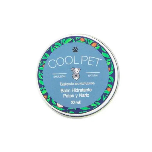 Balm de Karité CoolPet 10 ML, bálsamo hidratante natural para mascotas 🐾. Ideal para patas y nariz. Biodegradable y seguro para consumo animal.