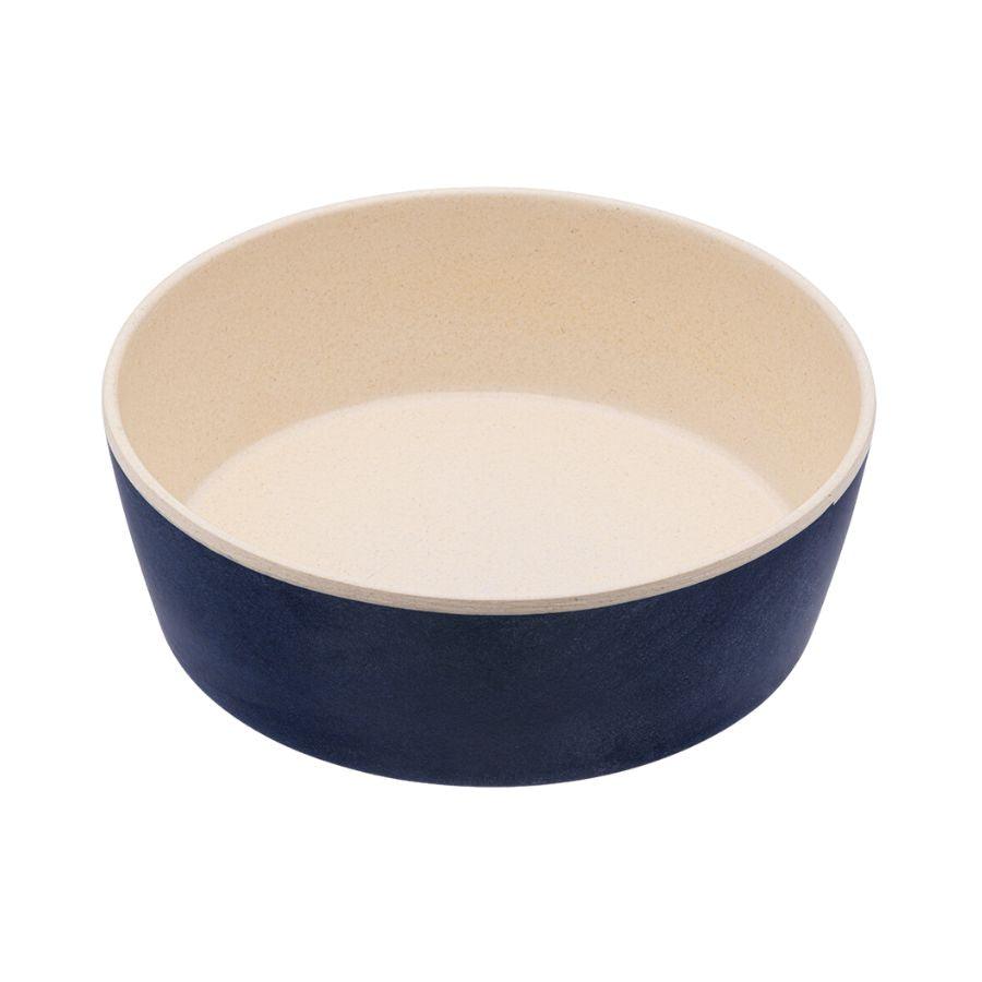 Beco Bowl  Azúl Intenso, bowl ecológico de bambú y cáscara de arroz. Libre de BPA, apto para lavavajillas, ideal para un hogar moderno y sostenible.