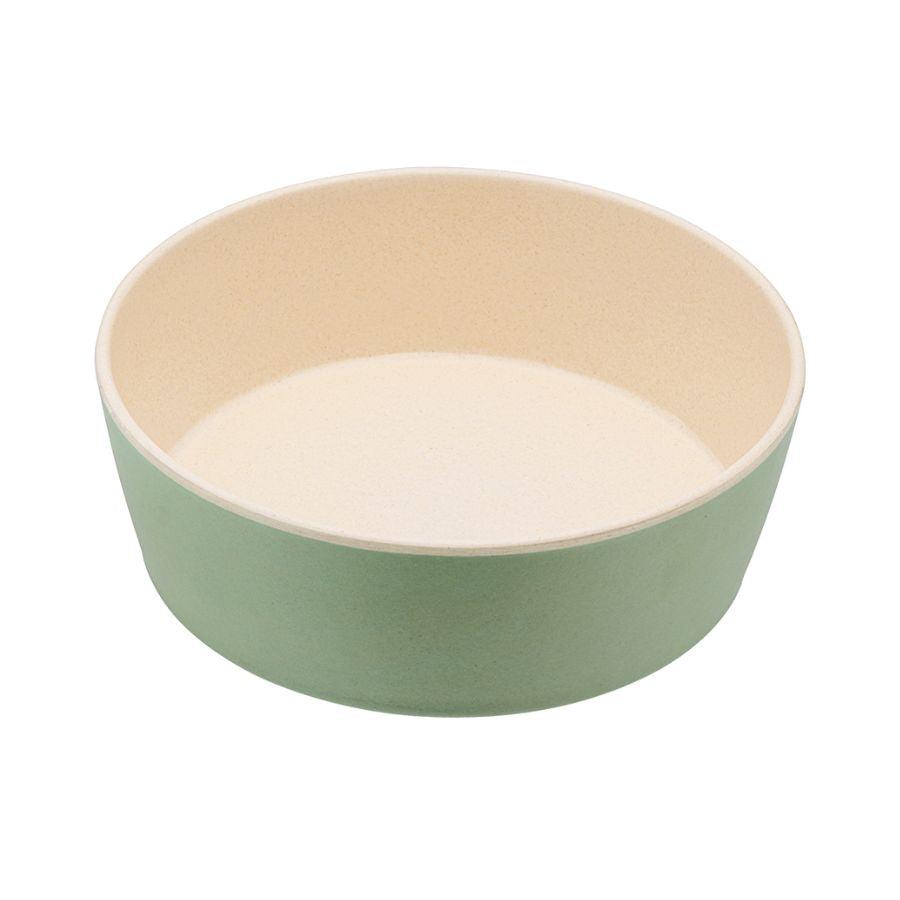 Beco Bowl Verde Azulado, bowl ecológico de bambú y cáscara de arroz. Libre de BPA, apto para lavavajillas, ideal para un hogar moderno y sostenible.