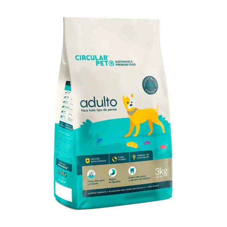 Circular Pet: Alimento para perros con proteína de insectos. 🐕 Sostenible, hipoalergénico y de alta digestibilidad. Ideal para perros con sensibilidades alimentarias.