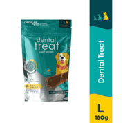 Circular Pet - Snack Dental Tamaño L 🦷, ideal para perros con dientes delicados y alergias alimentarias, promueve una óptima salud bucal.