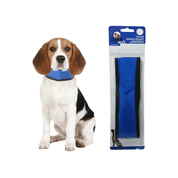 Mantén a tu mascota fresca con el Collar Refrescante Talla S. Ideal para días calurosos, contiene un gel refrigerante que ayuda a reducir el calor corporal de forma segura y efectiva. ¡Perfecto para cualquier actividad en verano! 🌞🐕