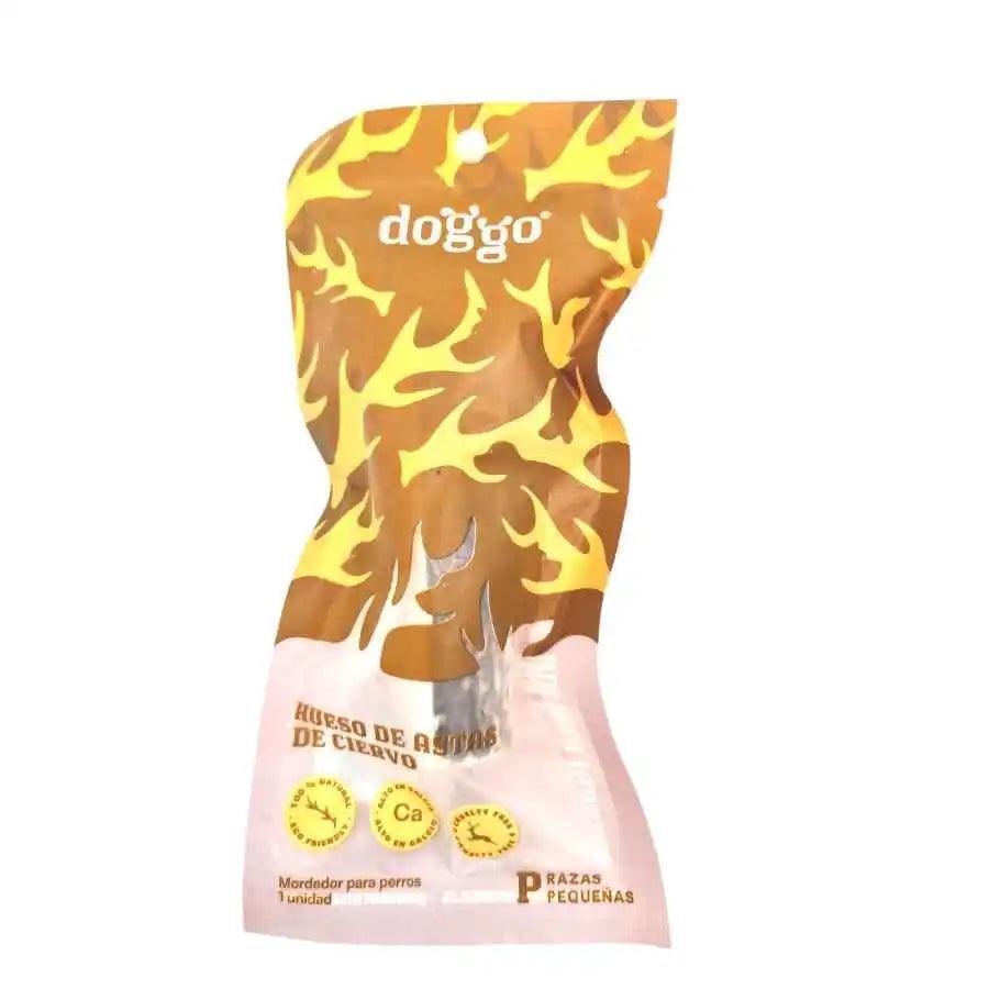 Huesos de Ciervo Rojo 100% Naturales. Calma ansiedad y limpia dientes. ¡Mordedores Doggo cruelty-free! Encuentra el tamaño ideal para tu perro. ¡Cuida su bienestar!