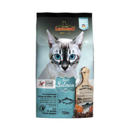 LEONARDO Adulto Grain Free Salmón 1.8kg 🐟🌾, alimento sin granos con salmón fresco para gatos adultos. Hipoalergénico, enriquecido con chía y krill para salud digestiva y defensas fuertes