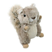 Peluche Ardilla Animada con Sonido 🐿️, juguete interactivo de 23 cm, con movimiento y sonido, perfecto para mantener a tu perro entretenido sin necesidad de baterías.