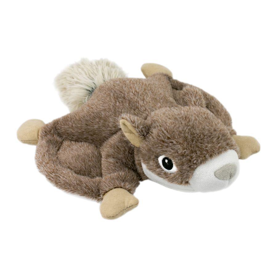 Peluche Ardilla Voladora con Sonido 🐿️, con tela reforzada, squeaker y diseño volador, perfecto para juegos interactivos y duraderos con tu perro.