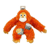 Peluche Orangután con Sonido 🦍, con crinkle y squeaker, hecho de materiales duraderos y reciclados, ideal para juegos y momentos de acurrucarse.