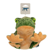  Peluche Sapo Animado con Sonido 🐸, juguete interactivo de 23 cm con sonido y movimiento sin baterías, ideal para mantener a tu perro entretenido.