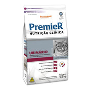 PremieR Nutrición Clínica Urinario para Gatos 1.5kg, alimento premium con pH controlado y bajo magnesio para el tratamiento de cálculos urinarios de estruvita. 🐱✨