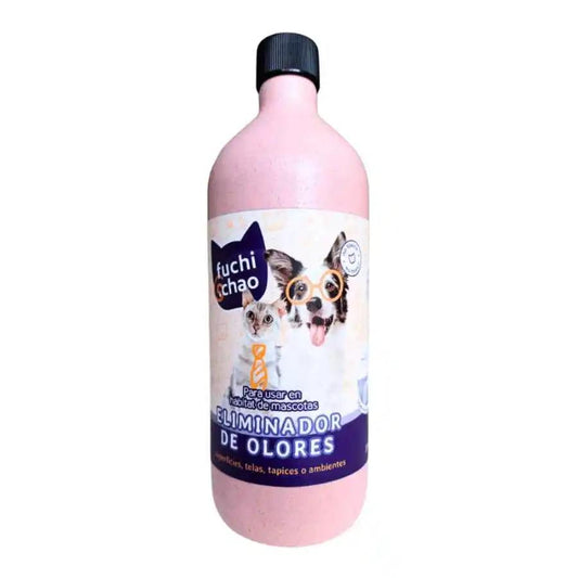 Recarga Eliminador de Olores Fuchi Chao 700 ml elimina los malos olores de manera efectiva y segura. Ideal para mantener un ambiente fresco y limpio para tus mascotas🌿