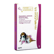 Revolution Plus 6% para Perros y Gatos 🐾 ofrece protección completa contra pulgas, garrapatas y parásitos internos. Aplicación mensual fácil y segura.