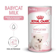 Con Royal Canin Babycat Milk – Leche para Gatitos 300 Gr 🐱🍼, tu gatito disfrutará de un inicio saludable y nutritivo en la vida, replicando la leche materna y enriquecida con DHA para el desarrollo cognitivo y visual.