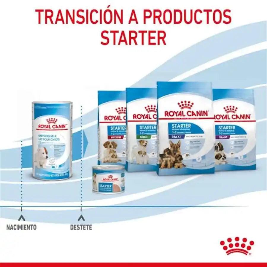 Royal Canin Babydog Milk - Leche para Cachorros 400G: ideal para cachorros de 0-2 meses, fácil de disolver, rica en DHA, favorece la digestión y el sistema inmunitario. 🐶🥛