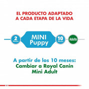 Royal Canin Mini Puppy 7,5Kg: Alimento para cachorros de razas pequeñas hasta 10 meses. Apoya el desarrollo muscular y óseo, alta palatabilidad, digestión óptima, soporte inmunológico y salud dental. 🐶🦴