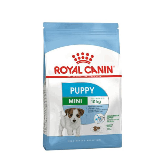 Royal Canin Mini Puppy: Alimento para cachorros de razas pequeñas hasta 10 meses. Apoya el desarrollo muscular y óseo, alta palatabilidad, digestión óptima, soporte inmunológico y salud dental. 🐶🦴