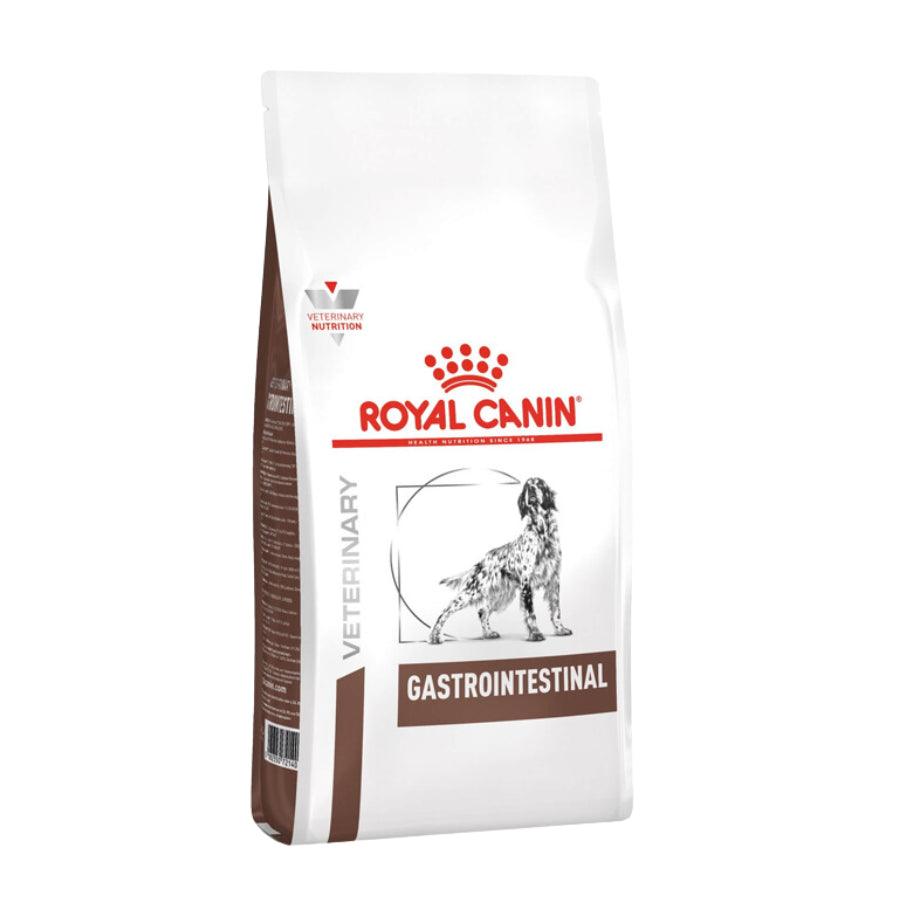 Royal Canin Gastrointestinal Perro 2Kg, formulado para reducir problemas de absorción intestinal y promover la recuperación nutricional. Alta palatabilidad y energía.