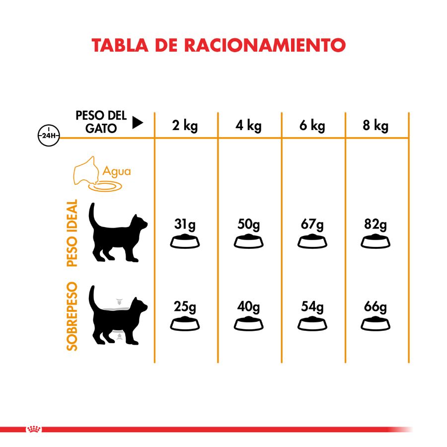 Royal Canin Hair & Skin Care: Alimento completo para gatos adultos. Mejora la salud del pelo y la piel, con nutrientes específicos para refuerzo cutáneo y brillo del pelaje. 🐱🍲🌟