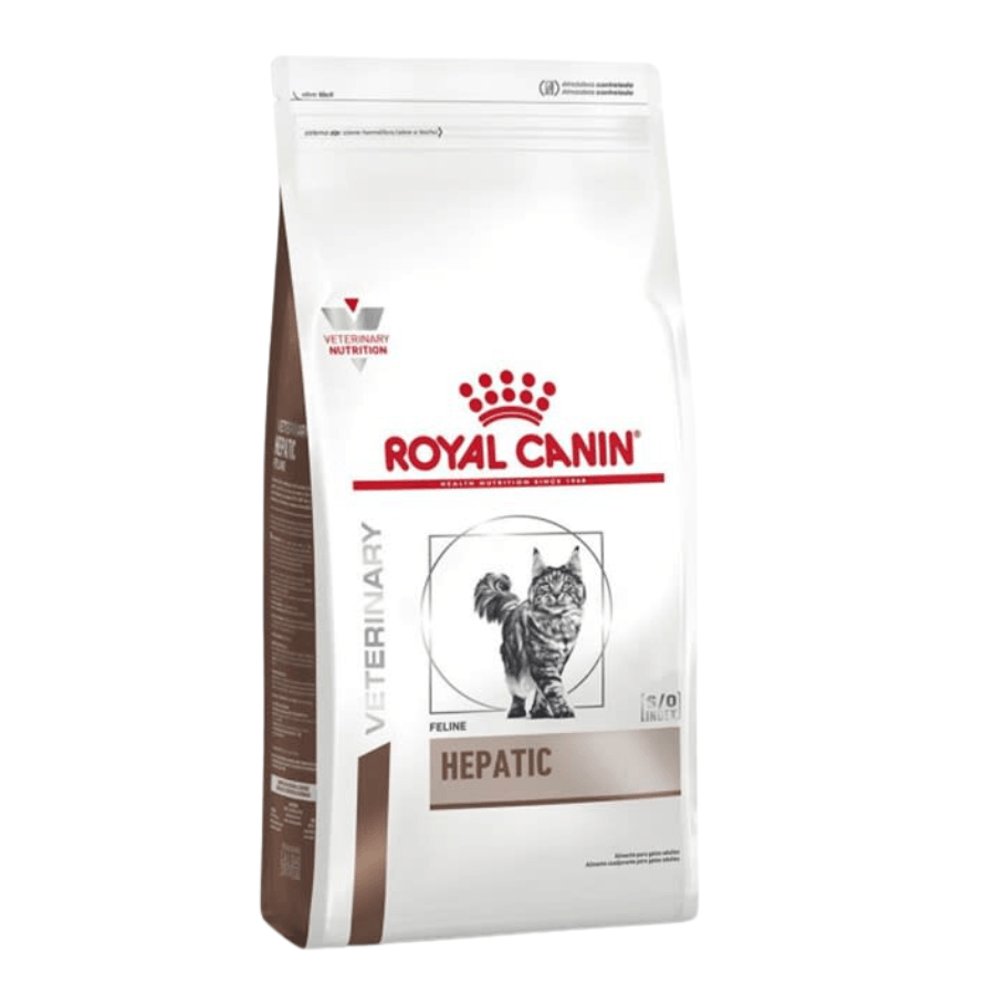 Royal Canin Hepatic Gato 1.5Kg 🐱 es el alimento especializado para gatos con trastornos hepáticos, con fuentes de proteínas seleccionadas y un perfil nutricional adaptado para apoyar la función hepática y mejorar la calidad de vida de tu felino