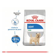 Royal Canin Mini Light 2.5KG: Alimento para perros pequeños propensos al sobrepeso. 12% menos calorías que Small Adult, alto en proteínas y bajo en grasas. Promueve salud dental y sacia el apetito. 🐶🍲🐾