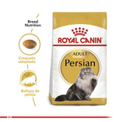 Royal Canin Persa 400G, alimento para gatos Persas mayores de 12 meses. Croqueta especial para prensión y masticación, con nutrientes para la salud del pelo y piel.