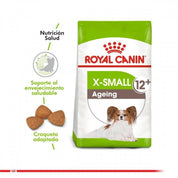 Royal Canin X-Small Adulto 12+ 1KG: Alimento especial para perros de razas muy pequeñas mayores de 12 años. Apoya la vitalidad en la vejez, salud intestinal, cardiaca y dental. 🐶🍲🐾