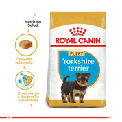 Royal Canin Yorkshire Terrier Puppy 3 Kg, especialmente formulado para cachorros de esta raza de 2 a 10 meses. Promueve un crecimiento saludable y un pelaje brillante. 🐕✨