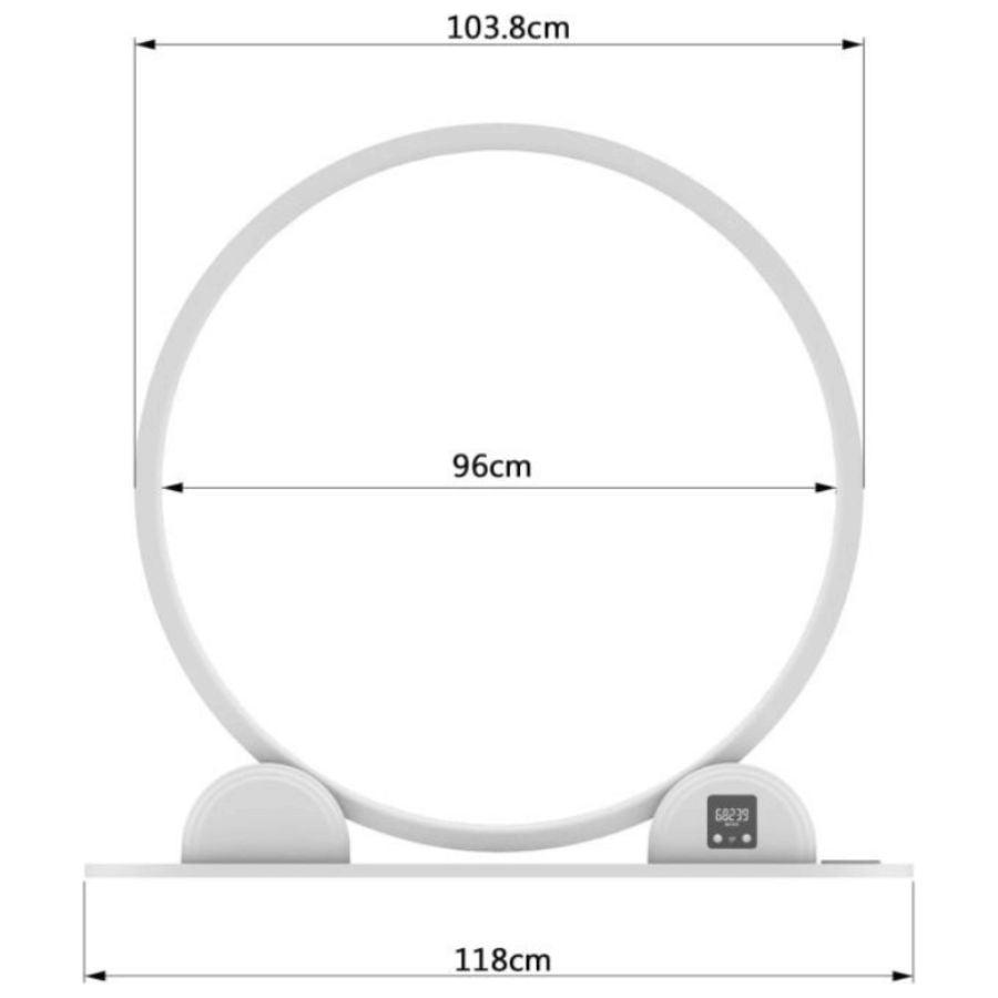 Rueda Caminadora Inteligente para Gatos, con tecnología que ajusta la intensidad del ejercicio. Motor silencioso y cinta cómoda, ideal para mantener a tu gato saludable.