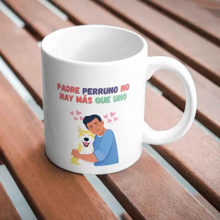 Celebra a los papás perrunos con nuestras tazas exclusivas. Diseños únicos y frases divertidas para comenzar el día con amor. ¡El regalo perfecto para amantes de los perros!🎁🐶