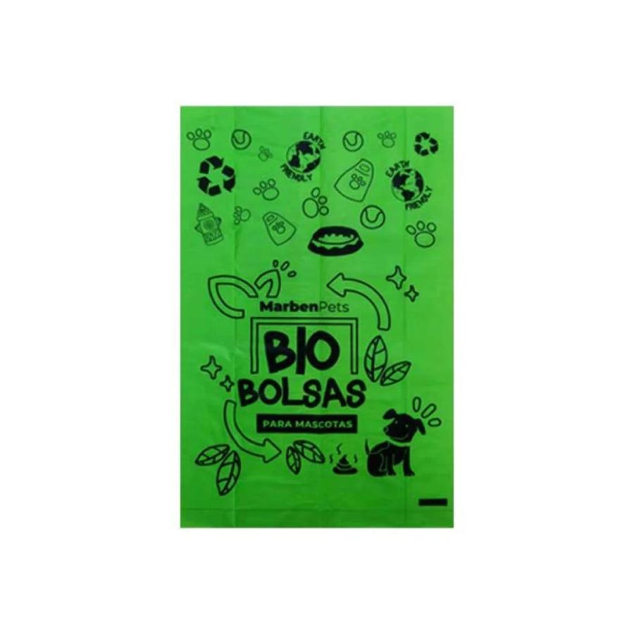 Bio Bolsas Marben Pets: Solución ecológica para recoger desechos de mascotas. 🌿 100% biodegradables, hechas de almidón de maíz. Responsables con el medio ambiente.